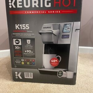 Keurig K155 Office Pro Commercial K-Cup Coffee Maker - Silver